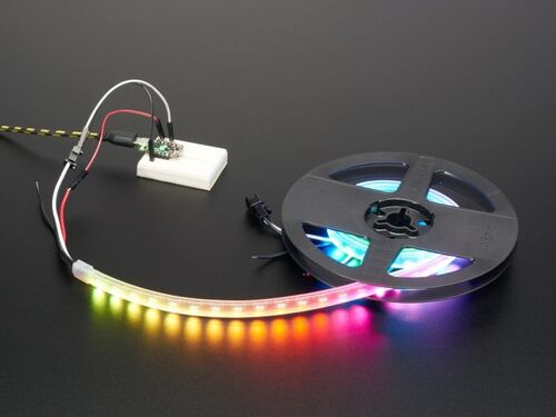 Making an LED strip do its thing