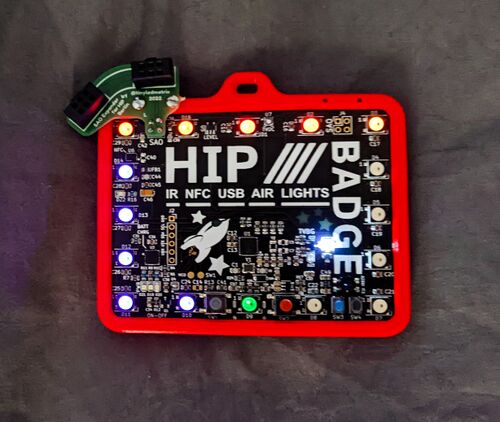 The HOPE XV Electronic Badge